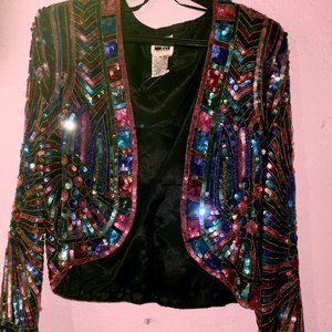 sequined jacket